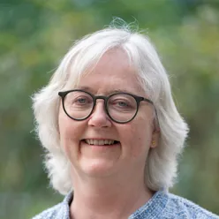 Portrett av en kvinne.