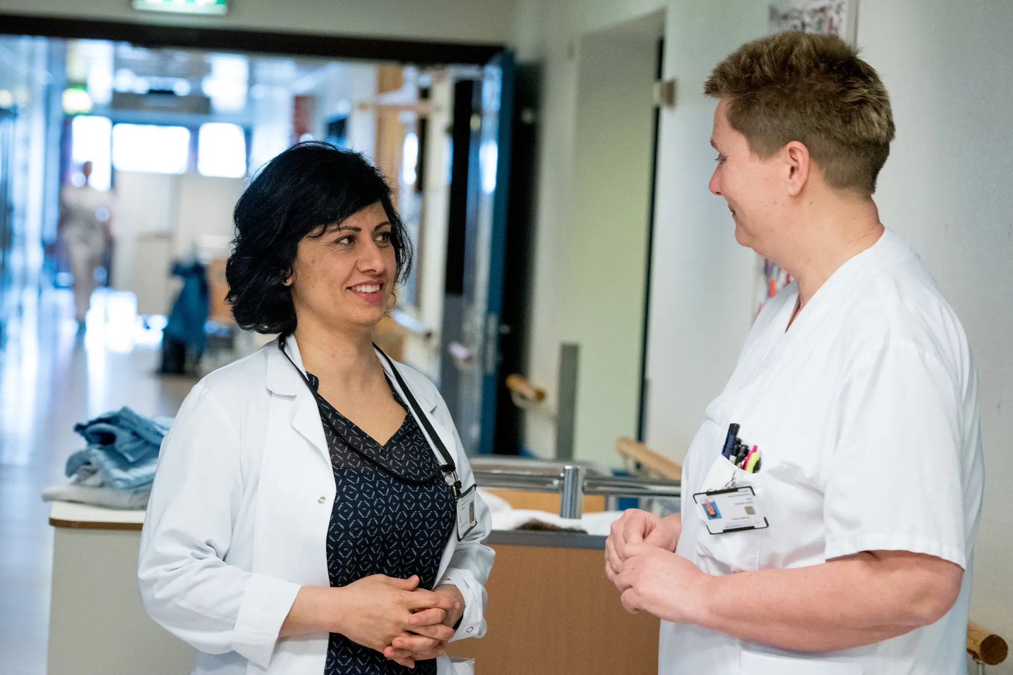 Bilde av pasientflytkoordinatorene på SUS.