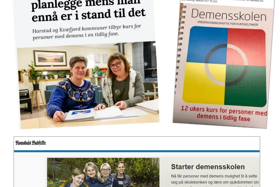 Skjermbilde av ulike rekrutteringsblad