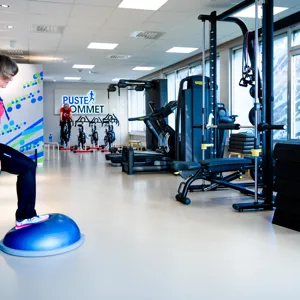 Treningsrom for kreftpasienter. Foto.