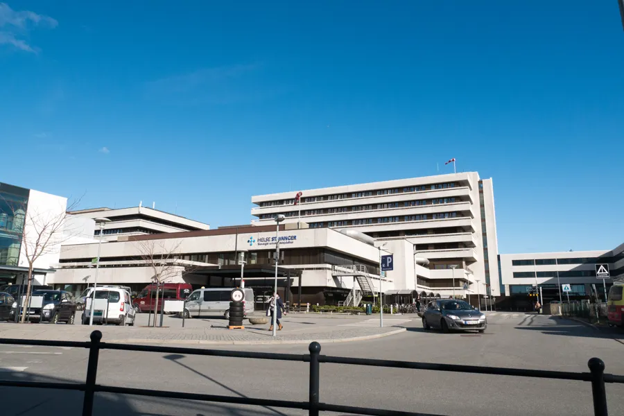 Betongbygg. Foto.