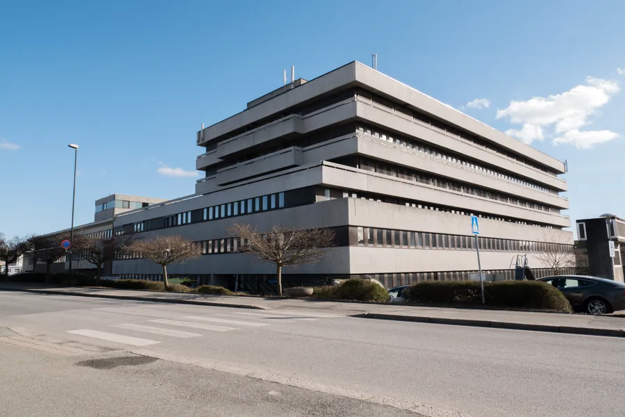 Betongbygg. Foto.